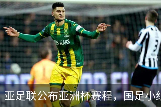 亚足联公布亚洲杯赛程，国足小组赛均在黄金时间段