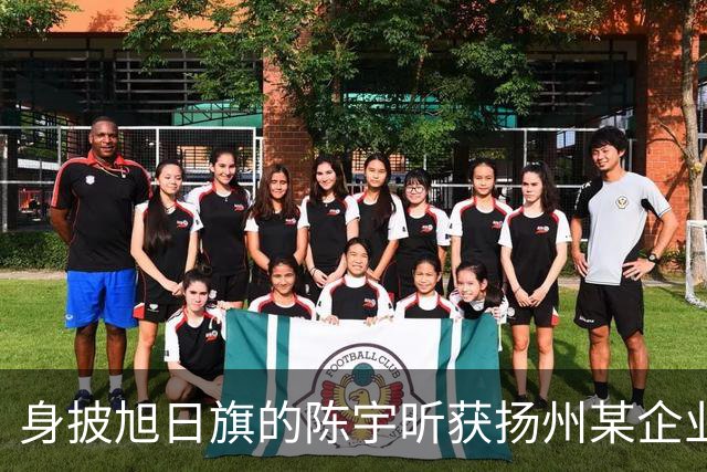 身披旭日旗的陈宇昕获扬州某企业支持，汤家凤发文怒批：必须严惩，露头就打